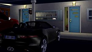 Sims 4 Parody with Busty Shemale Nun in Wild Handjob Scene