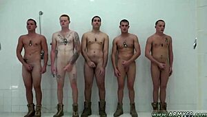 Gay army video featuring hazing and showering activities