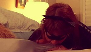 catgranny takes on batman with a wild deepthroat session