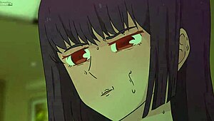 huge tits on sana sunamiya in this hentai parody