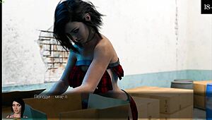 ugh, messed up again, but anna exciting affection gameplay rocks. part 22 got deepthroat and group action!