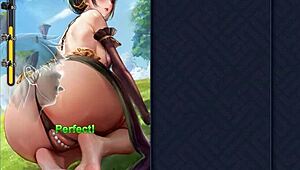 Adventure in sky island with king of kinks in anime style