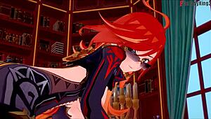 Mavuika sucking and fucking in jean's office free pov genshin impact full fantasyking3