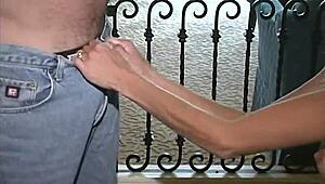 Slut Sucking Santa Gets Huge Cum Load on Face. Mindy from Yummymama Shines