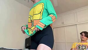 stepmom proves her worth with a messy pov blowjob session