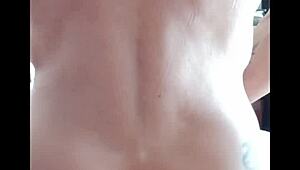 Nice anal pounding with my plug, huge cum shot