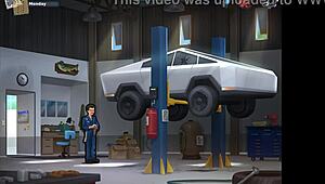 summertime saga 76 features small tits brunette in erotic hentai game scenes.