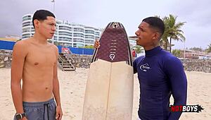 Fucking the Naughty Surfer’s Tight Ass in Raw POV Action