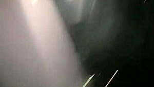 Shy ebony teen neighbor takes monster cock outdoors!