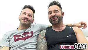 john brachalli fucks martin mazza hard on the sofa 😈