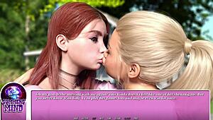 Summer In The City 01 - Kissing My Hot Blonde Lesbian Best Friend