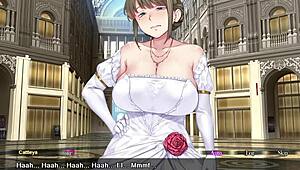 bold japanese hentai princess gets wild in cg action