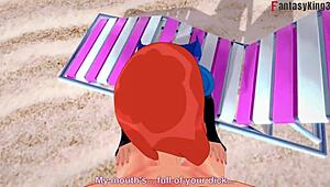 Yae Miko Beach Bikini Sex