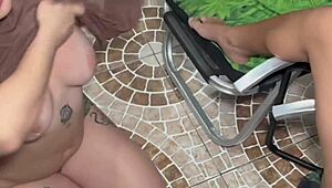 Me and my wife met a stunning redhead at Copacabana New Year’s and invited her for a steamy ménage.