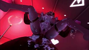 I-I planned romantic Valentine’s night for boyfriend with slutty waifu surprise!