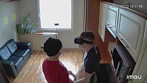 Scoout007 slams Bican hard on the kitchen counter in raw gay action