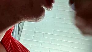 friday toilet deepthroat session