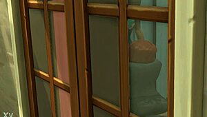 voyeur life 2 - i felt shocked seeing the bartender sucking the prince's dick in the restroom