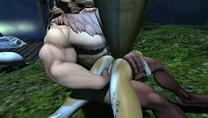 狂野3D兽娘兽交激情难眠夜