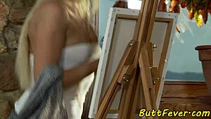 Hell Yeah, Spex Babe Gets Anally Banged Doggystyle!