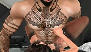 Babydoll Tricks Egyptian Friend into Deep Hard Fucking! 🔥