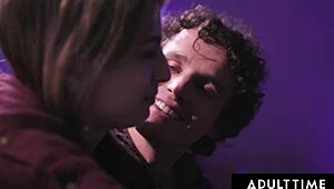 Adult time - voyeur lesbian teen 18+ watches aidra fox and kristen scott lick each others pussies