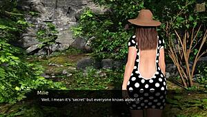 Pine falls adventure unfolds in 3d anime hentai with big tits