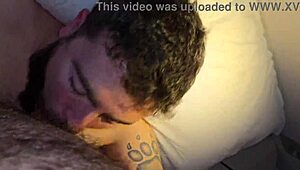 Teasing A Married Straight Bear's Big Cock