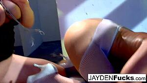 i'm jayden jaymes, havin' lesbian fun with kelly surfer, gettin' all hot.