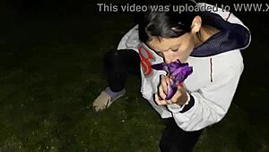 Sex With A Housekeeper After A Walk In The Garden - Girls Fly Orgasm!