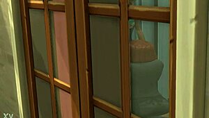 voyeur life 2 - i felt shocked seeing the bartender sucking the prince's dick in the restroom