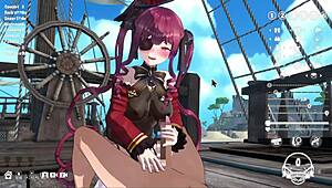 Hell yeah! I’m dying to bang the big-breasted captain of my dreams!