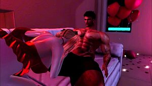 I-I planned romantic Valentine’s night for boyfriend with slutty waifu surprise!