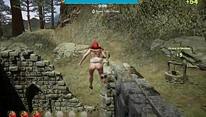 Catch Me Hentai Game Ep 1 Red Riding Hood Valentine Sex