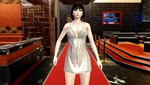 Young Japanese girl with soft breasts seduces her boyfriend. They get wild in a motel room