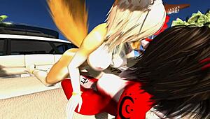 Furry yiff action on the pleasure boat