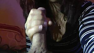 grabbin' myself for a hot blowjob session