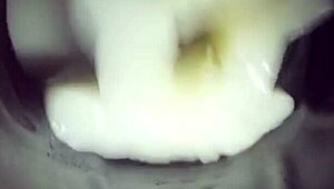 wow, check inside my fleshlight with that wild creampie finish! 😜