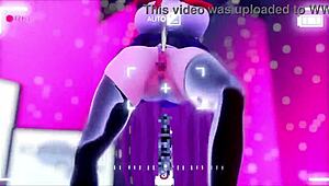 Corrupted Dildos Force Her To Dance And Squirt
