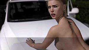 Complete Gameplay of Betrayed Part 1 Unfolds Outdoors. Anime Monster Action in a Bikini Setting.