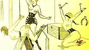 vintage erotic drawings got me like, whoa, so hot! 🔥