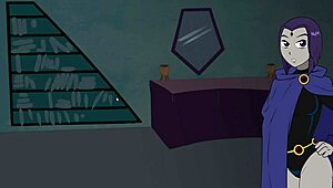 Intense Anime Game Battle With Teen Titans In Cartoon Hentai Part Thirty-One