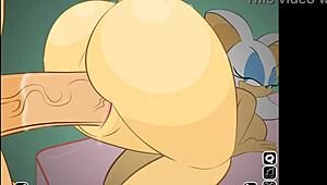 all sex scenes of rouge the bat transformed