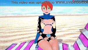 Yae Miko Beach Bikini Sex