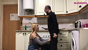 This teen slut loves sucking cocks 😍