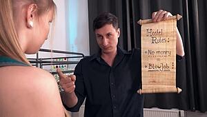 Ever had your wet pussy licked while tied up by a hungry lover?