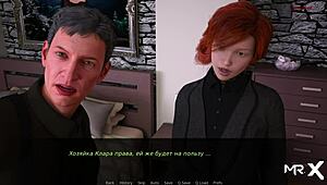 Why Knock When Bare Breasts Await in Dusklightmanor E1 76? Double Anal Action!