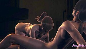 on titans hentai 3d, pov sasha sucks in alley