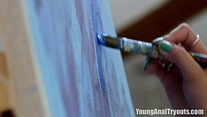 Vlada undergoes young anal tryouts with pussy licking