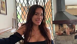 Wow! First Casting with Busty Skinny Brazilian Teen POV!